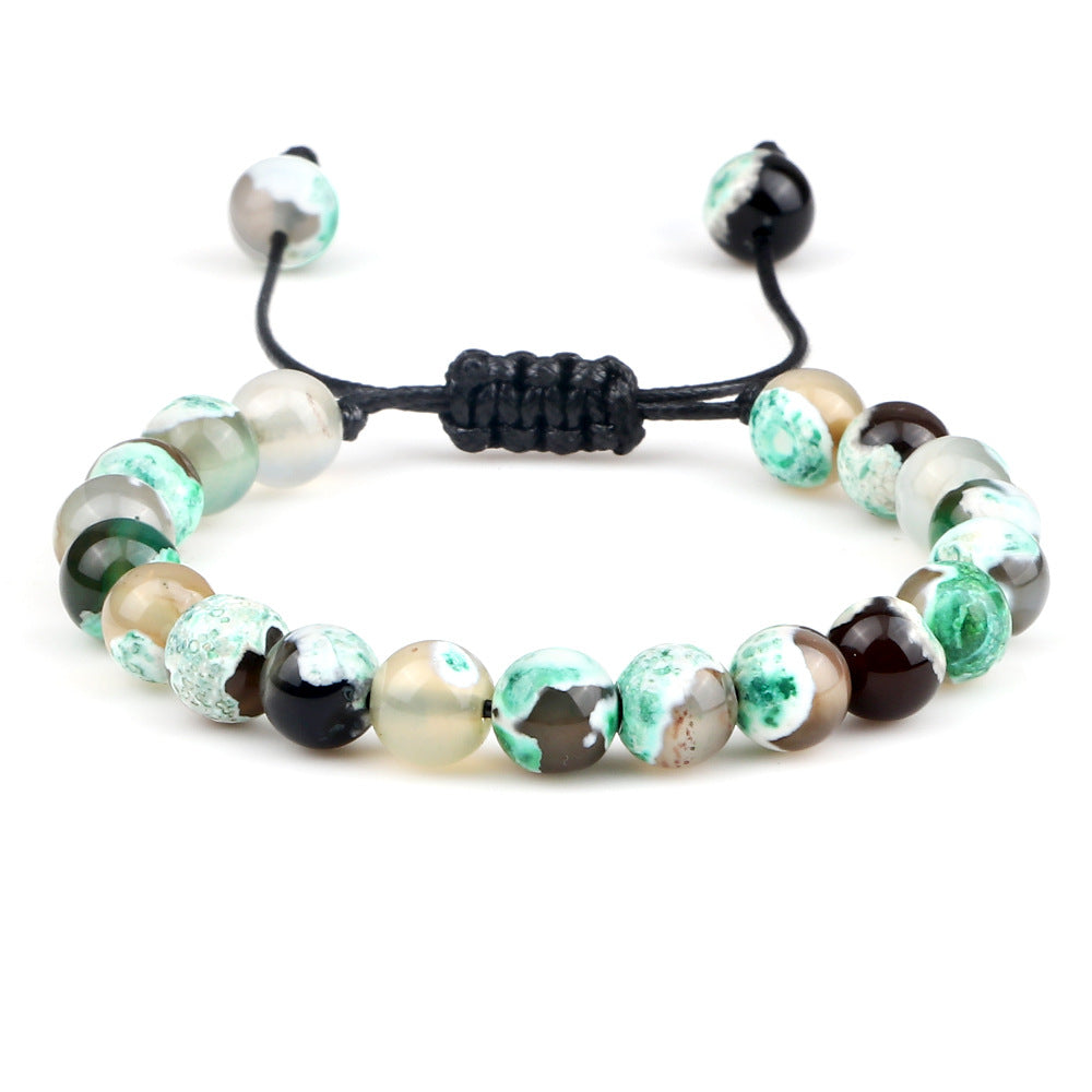 Brazalete ajustable de la trenza del fuego de 8 mm de 8 mm